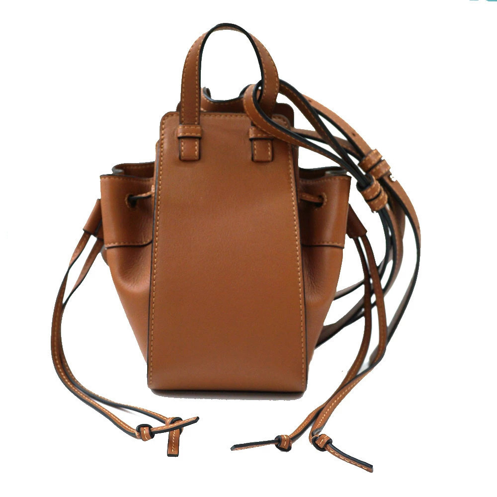 Loewe Bag Hammock Brown View 4